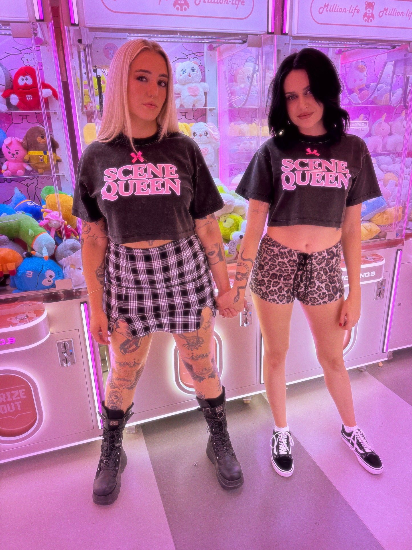 Scene Queen Crop Tee