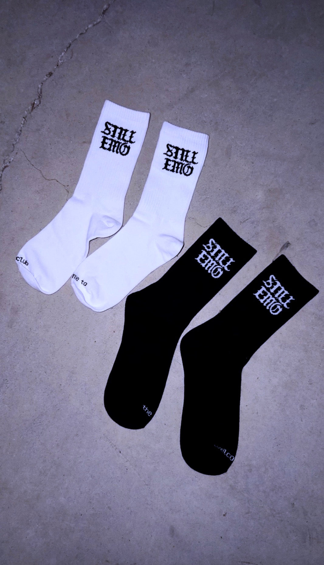 STILL EMO SOCKS ★