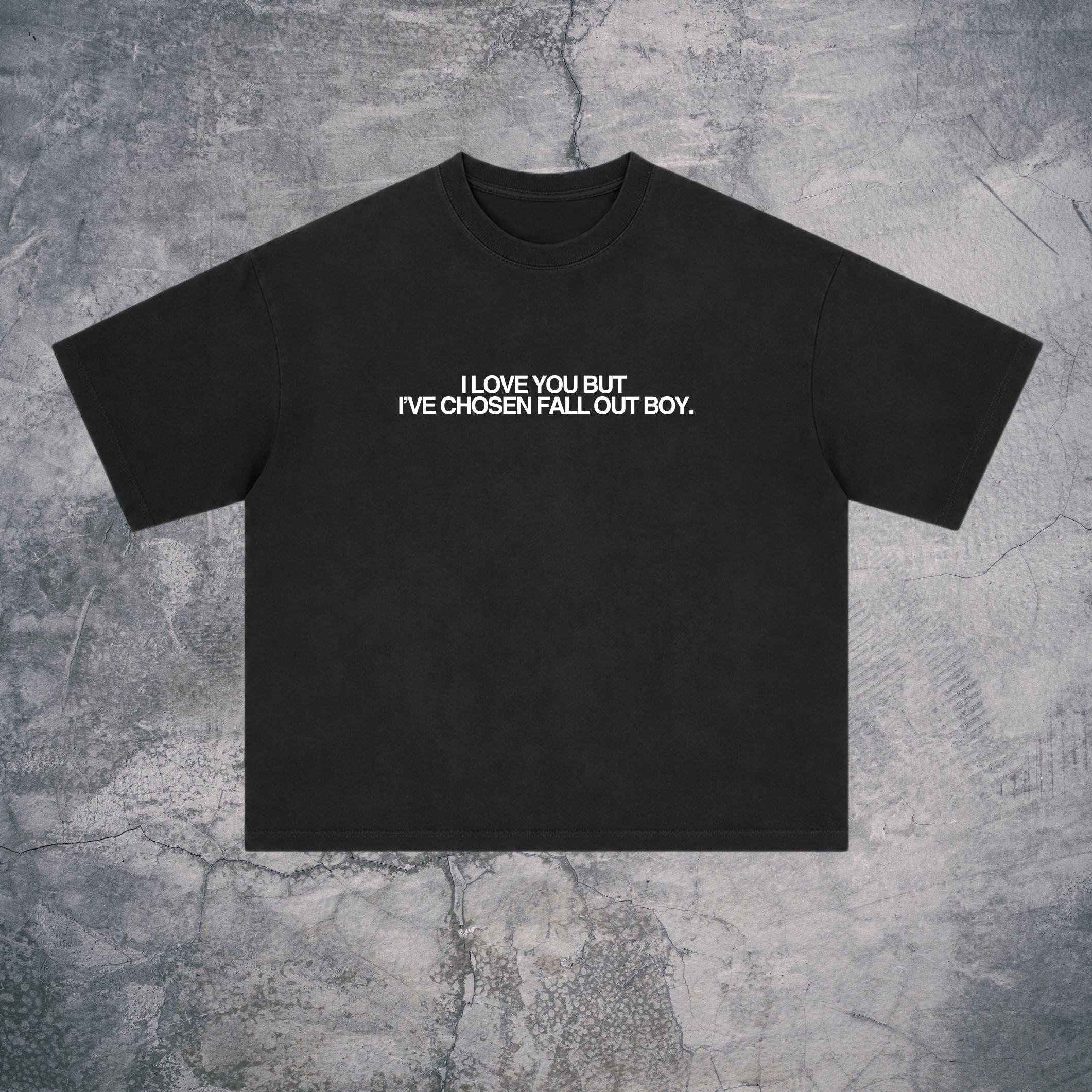 I'VE CHOSEN FALL OUT BOY OVERSIZED TEE