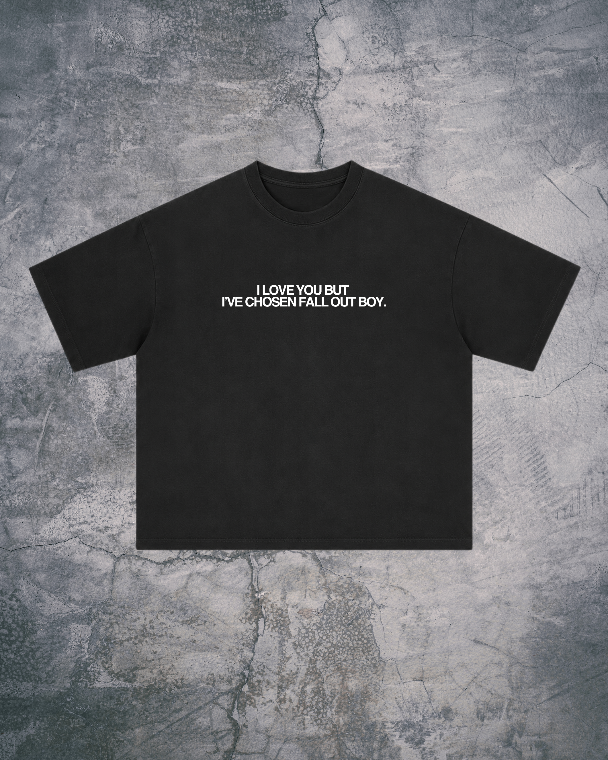 I'VE CHOSEN FALL OUT BOY OVERSIZED TEE