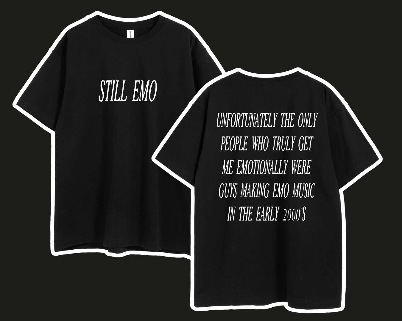 THAT'S MY EMOTIONAL SUPPORT BAND TEE