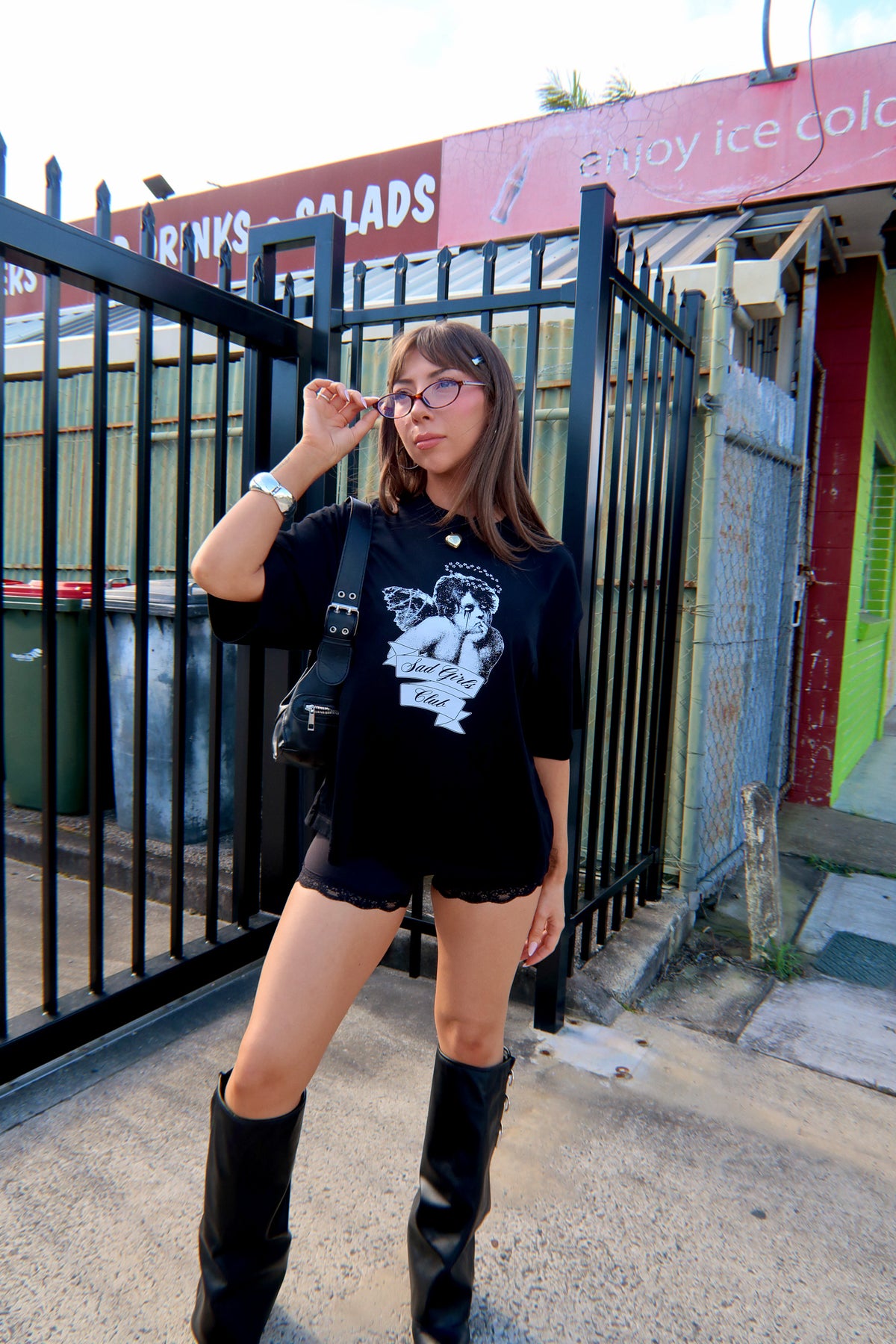 LOVESICK DARLING OVERSIZED TEE 🏹
