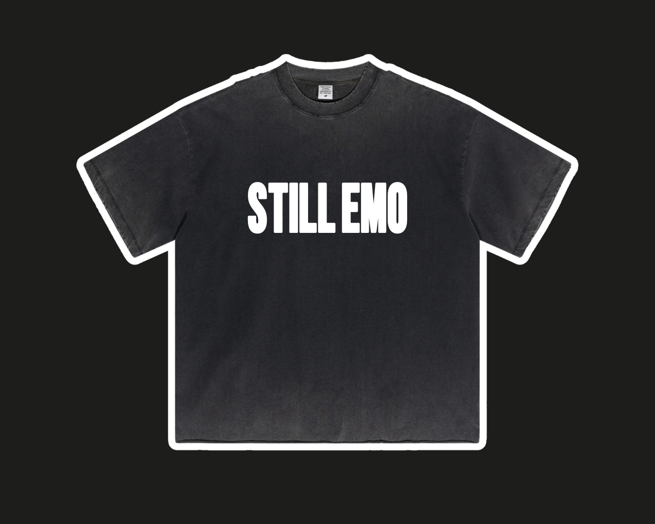 STILL EMO VINTAGE WASH TEE