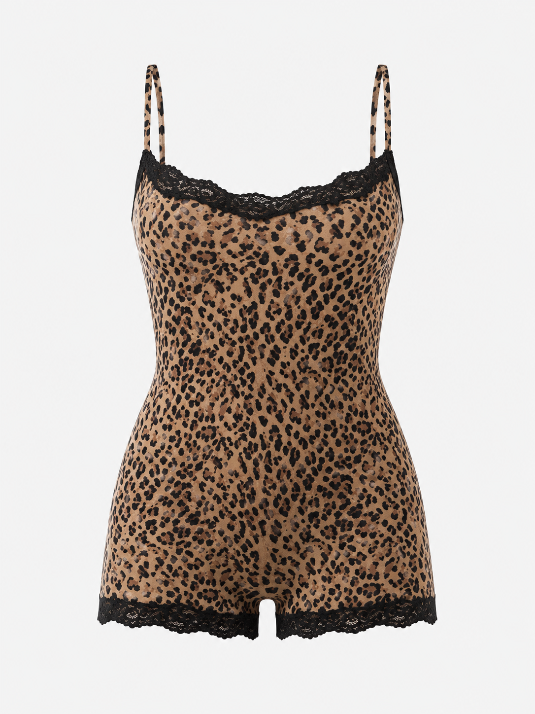 LEOPARD PLAYSUIT