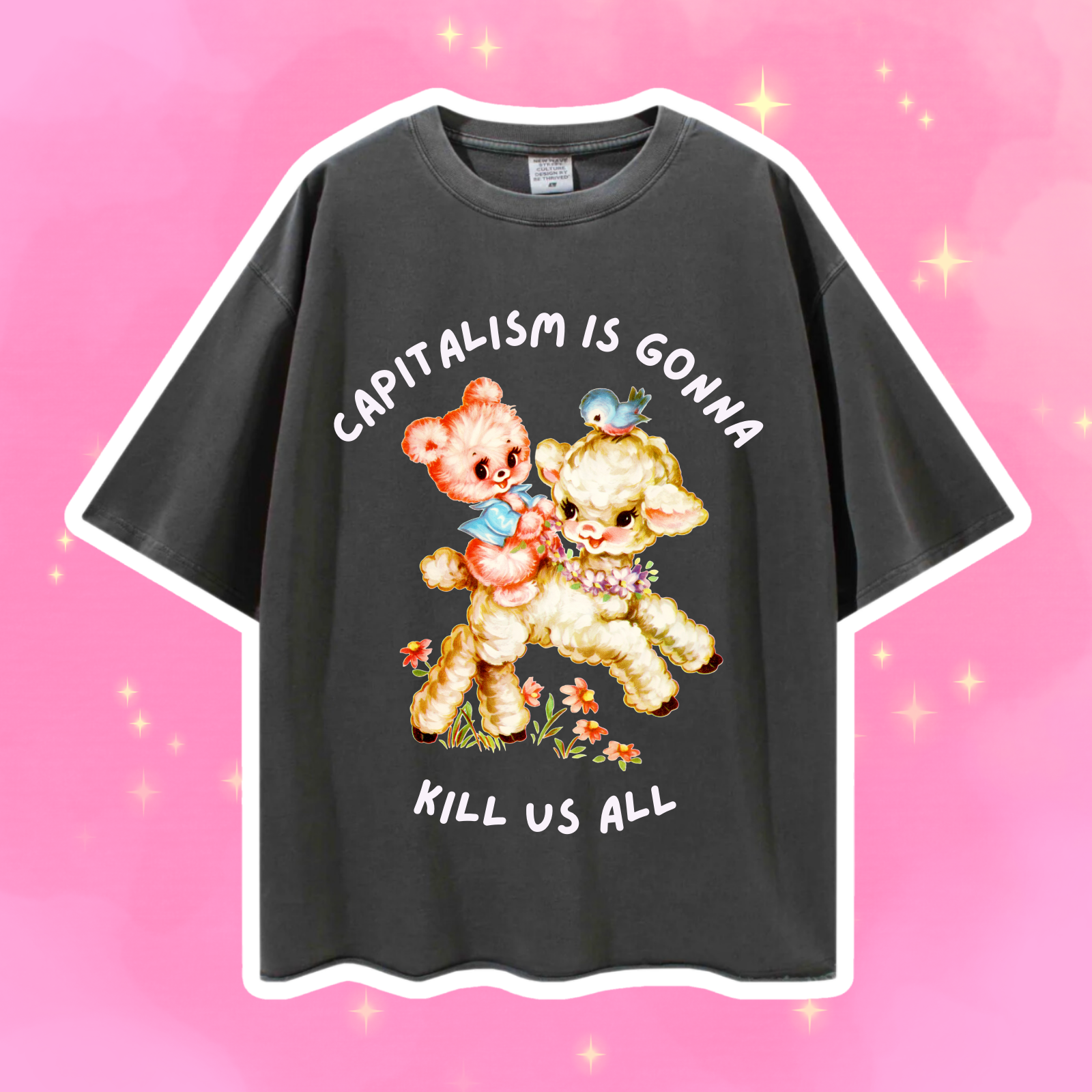 THE HORRORS TEE BLACK