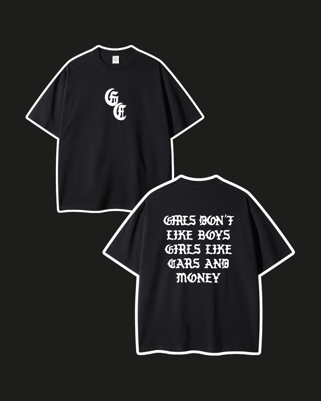 GIRLS & BOYS OVERSIZED TEE