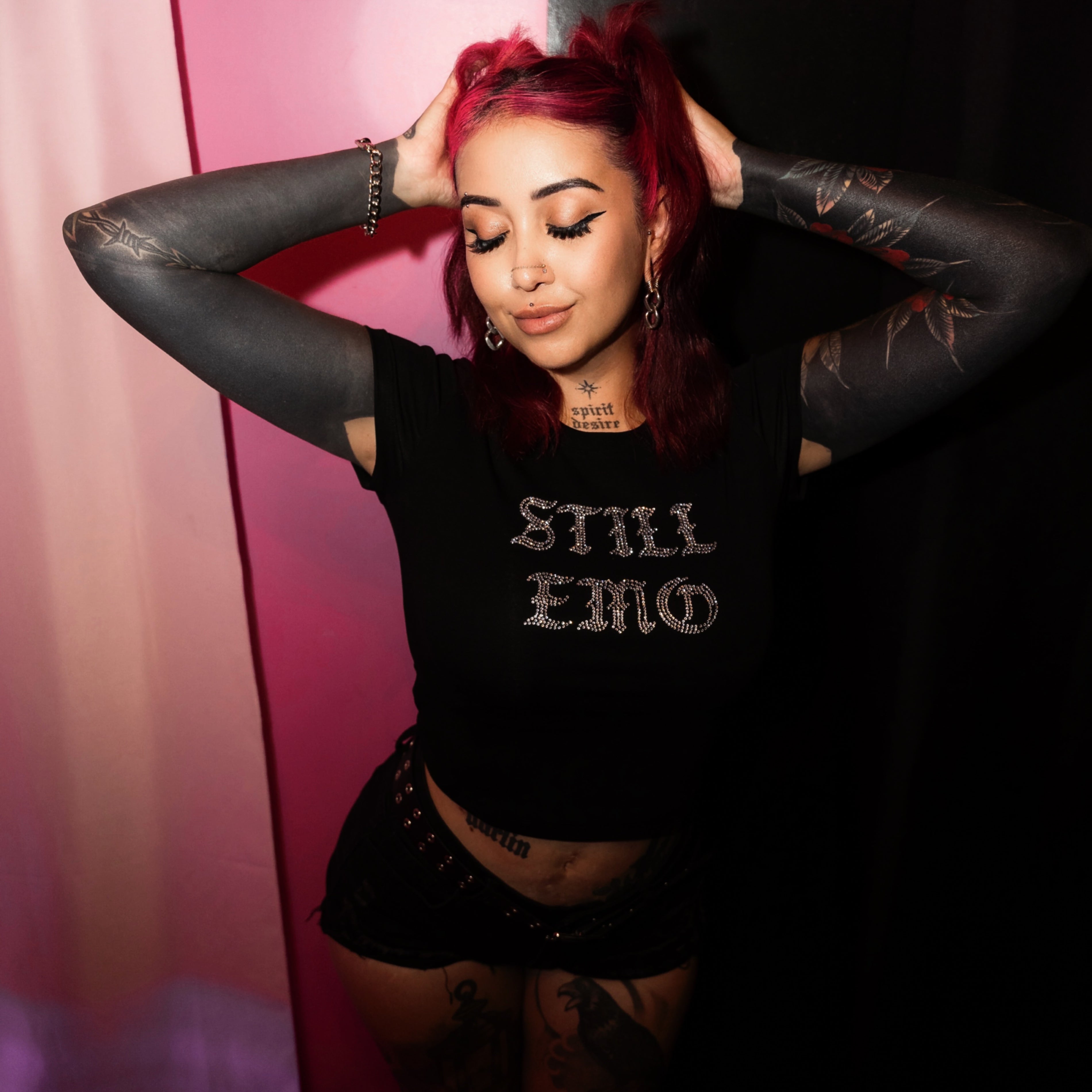 STILL EMO BABY TEE ★