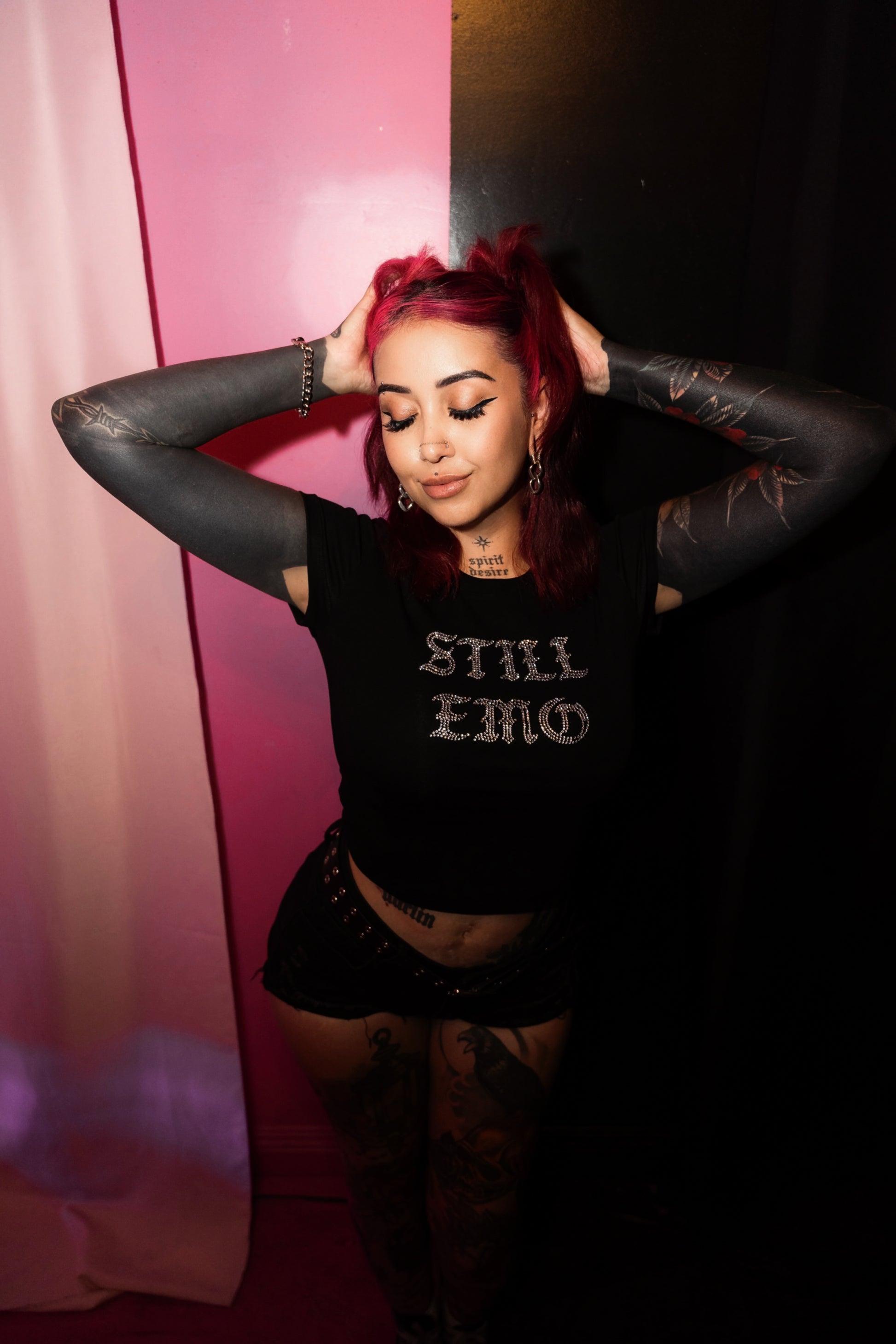 STILL EMO BABY TEE ★