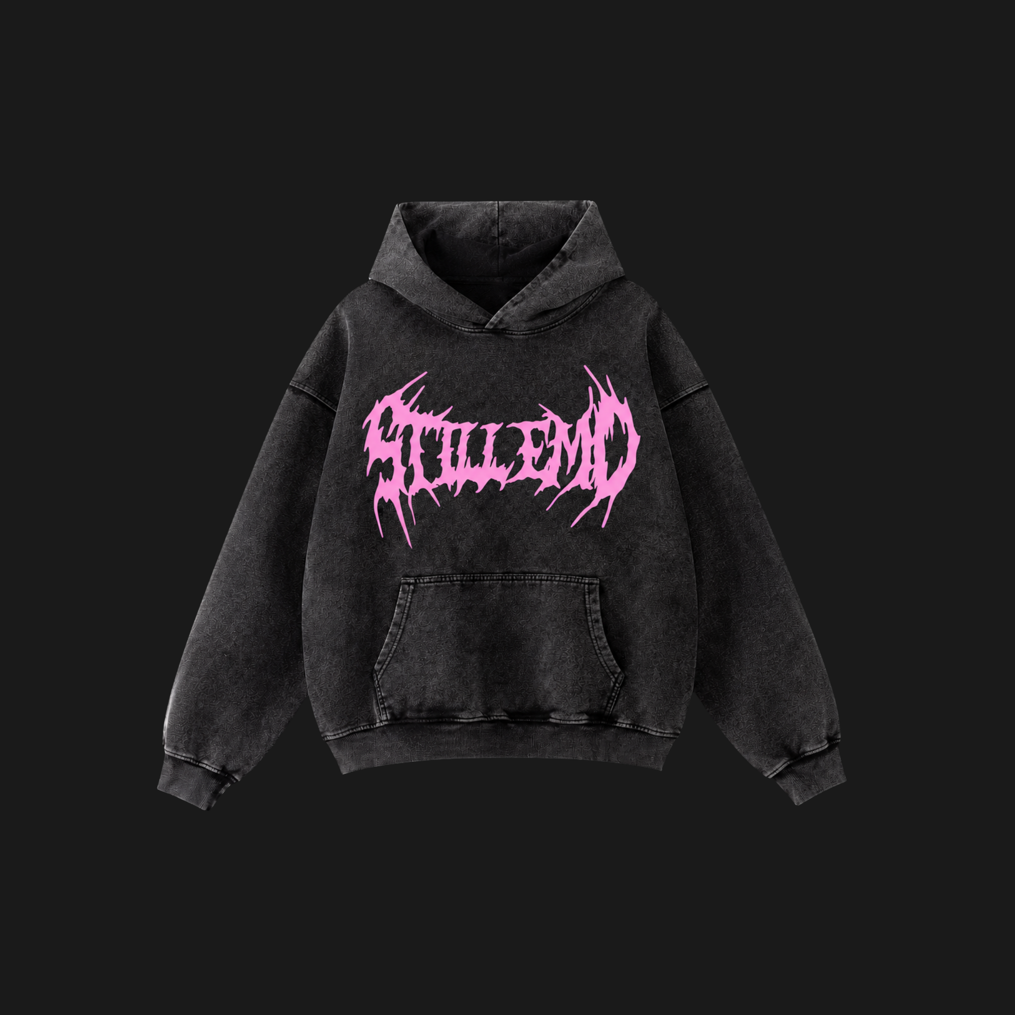 METALCORE PINK HOODIE