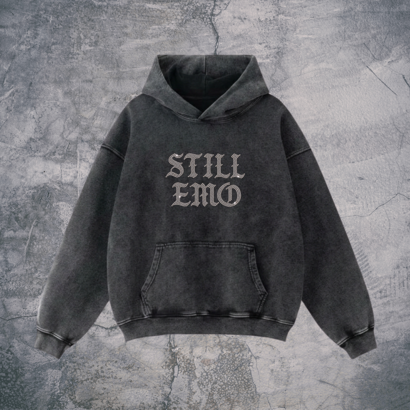 STILL EMO OVERSIZED HOODIE