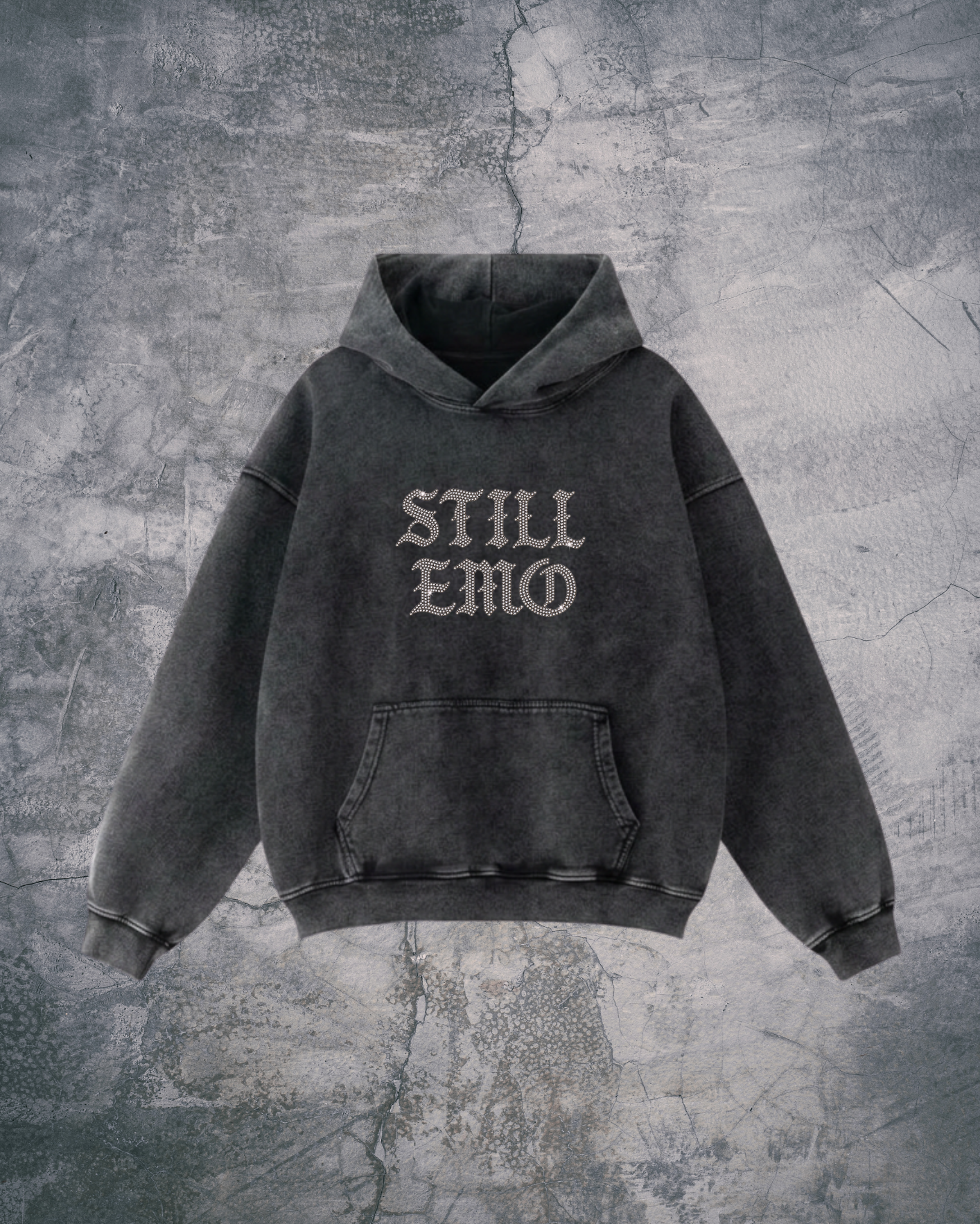 STILL EMO OVERSIZED HOODIE