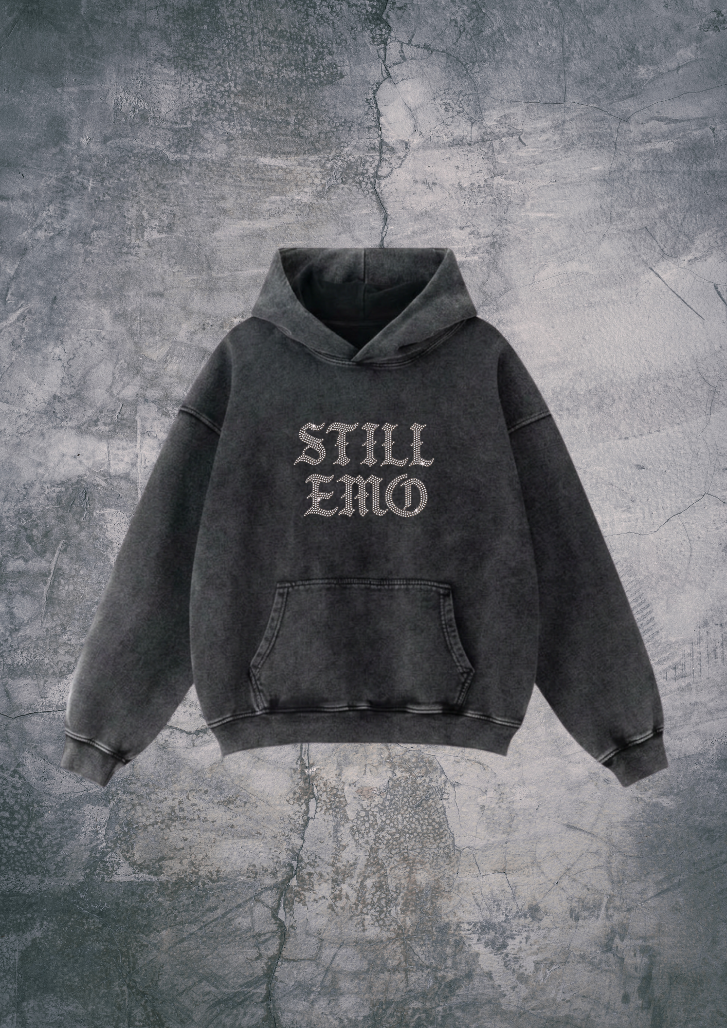 STILL EMO OVERSIZED HOODIE