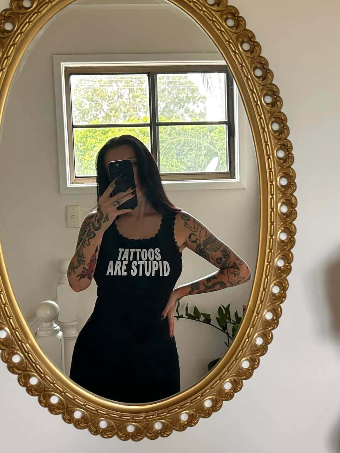 TATTOOS ARE STUPID TANK