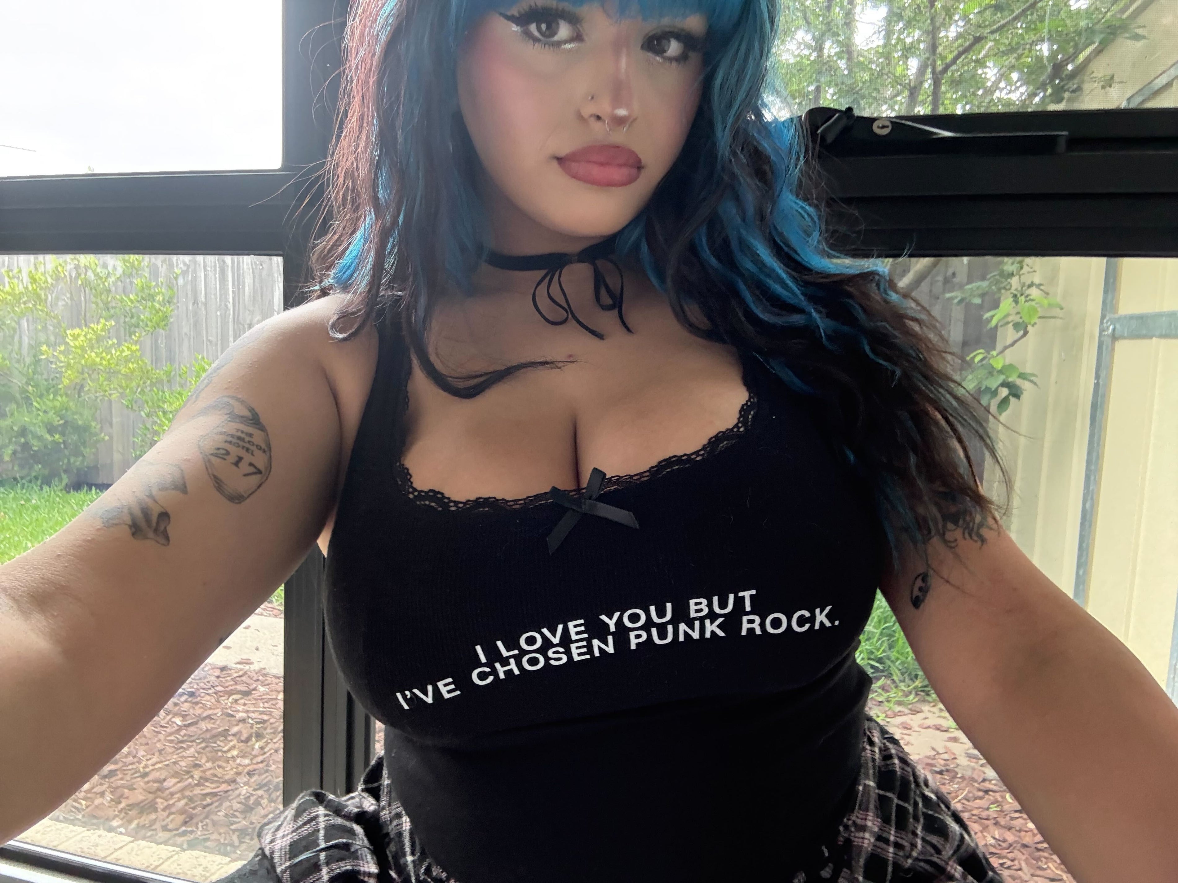 I'VE CHOSEN PUNK ROCK TANK