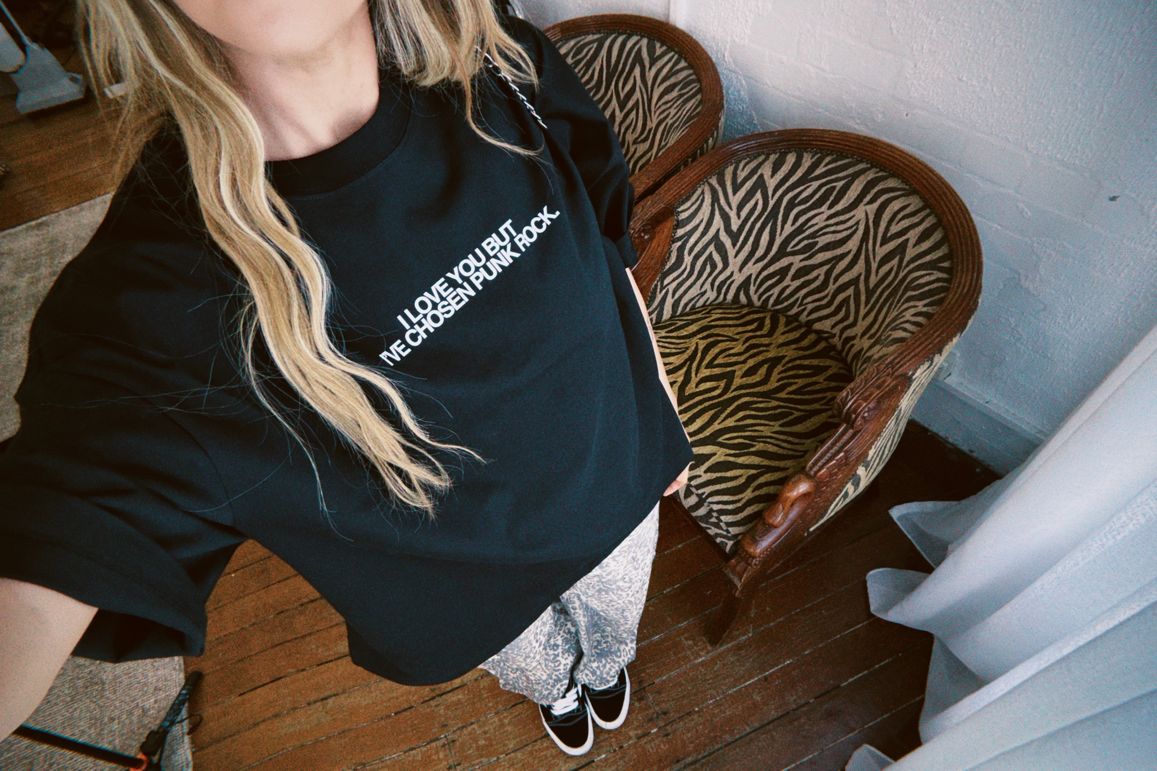 I'VE CHOSEN PUNK ROCK OVERSIZED TEE