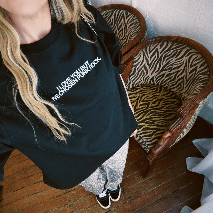 I'VE CHOSEN PUNK ROCK OVERSIZED TEE
