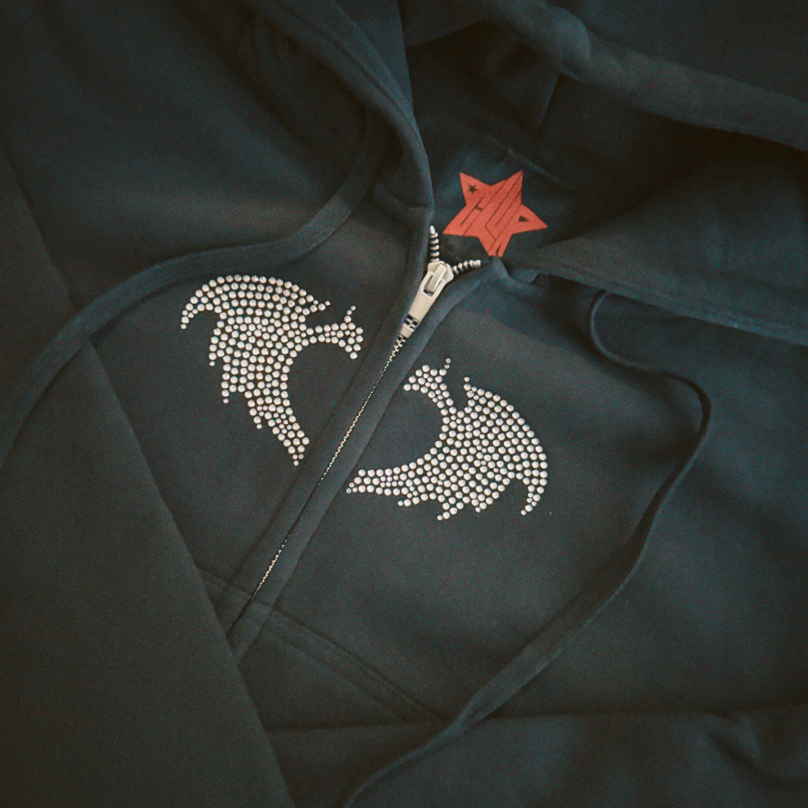 PETE WENTZ CROPPED HOODIE