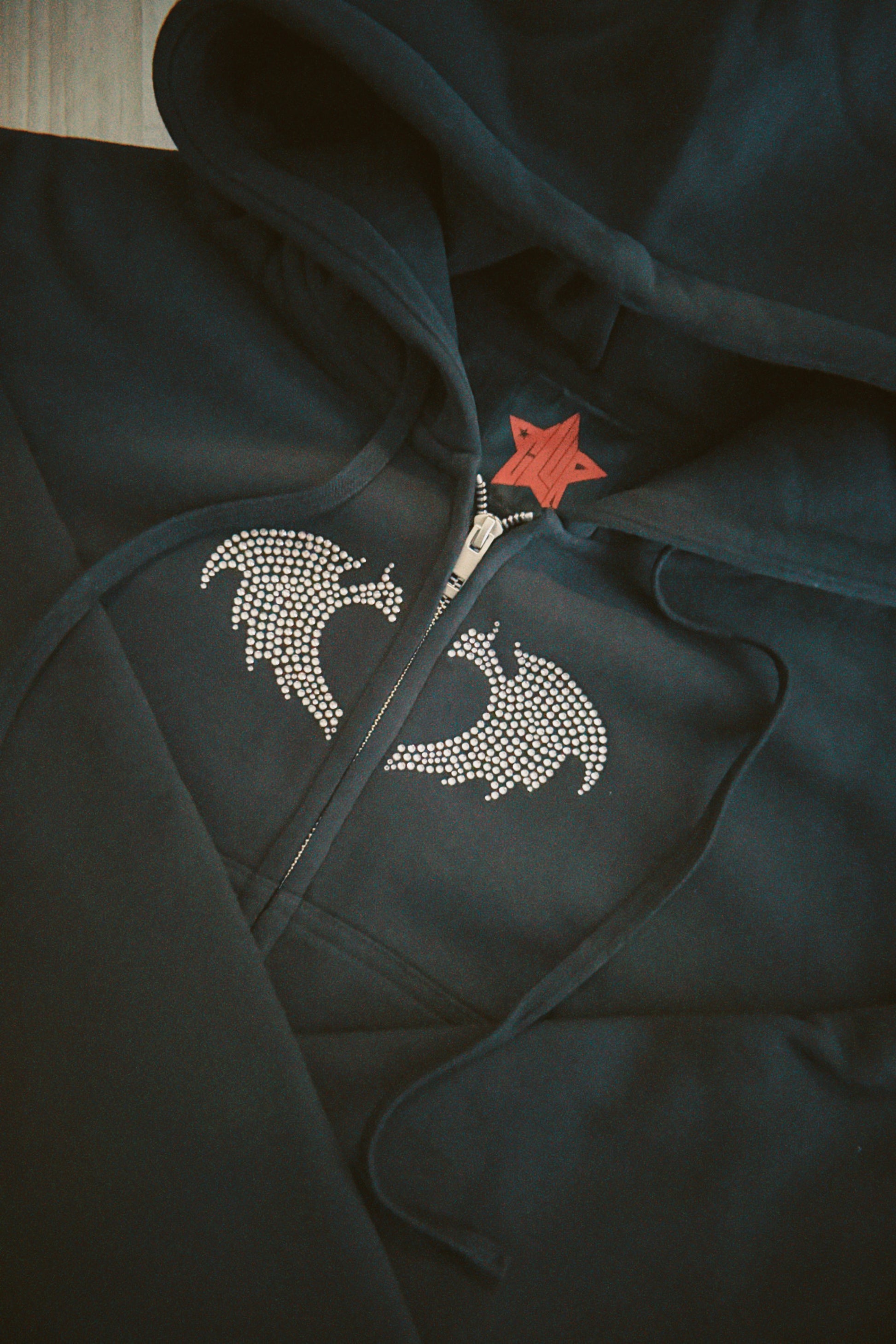 PETE WENTZ CROPPED HOODIE