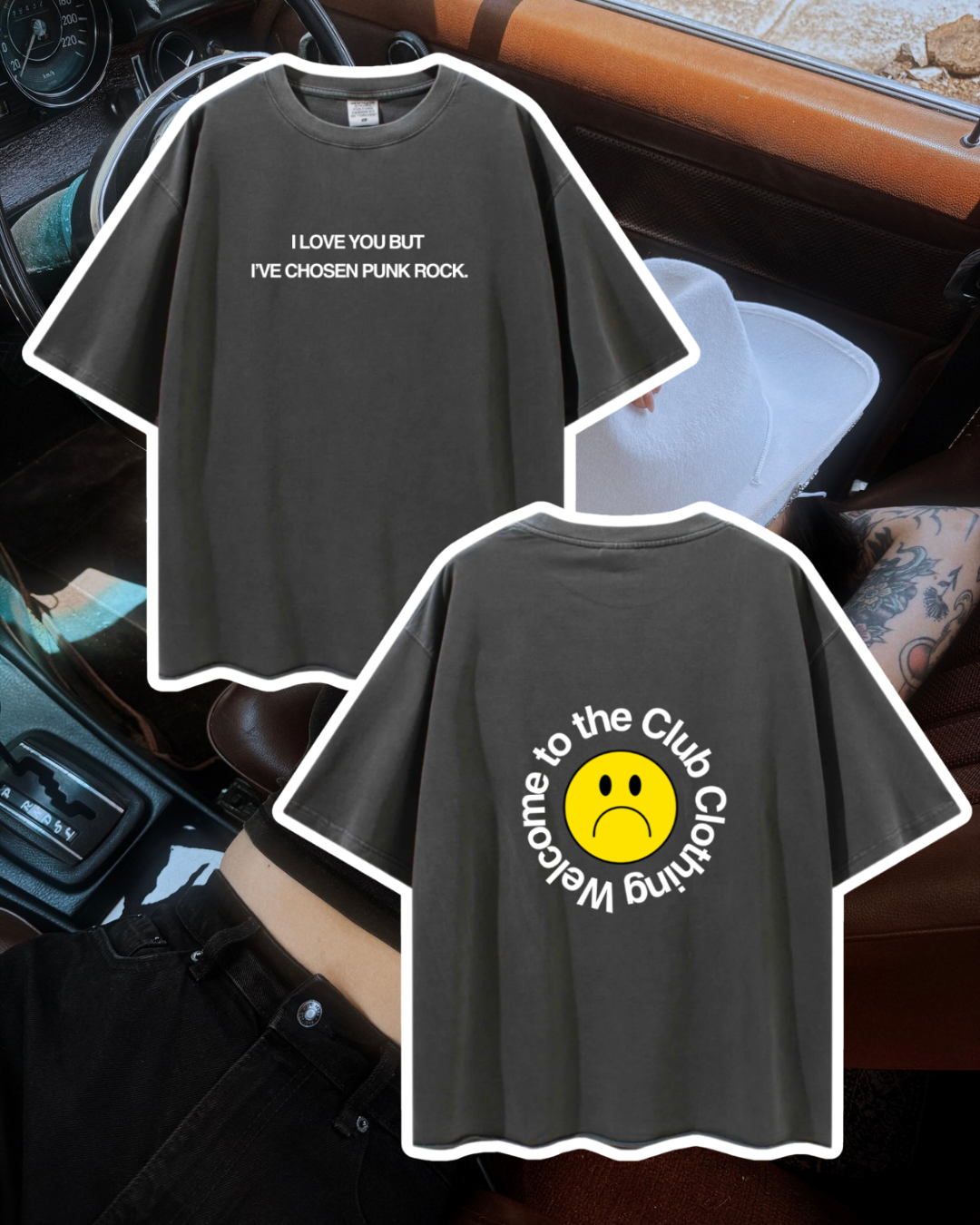 I'VE CHOSEN PUNK ROCK TEE