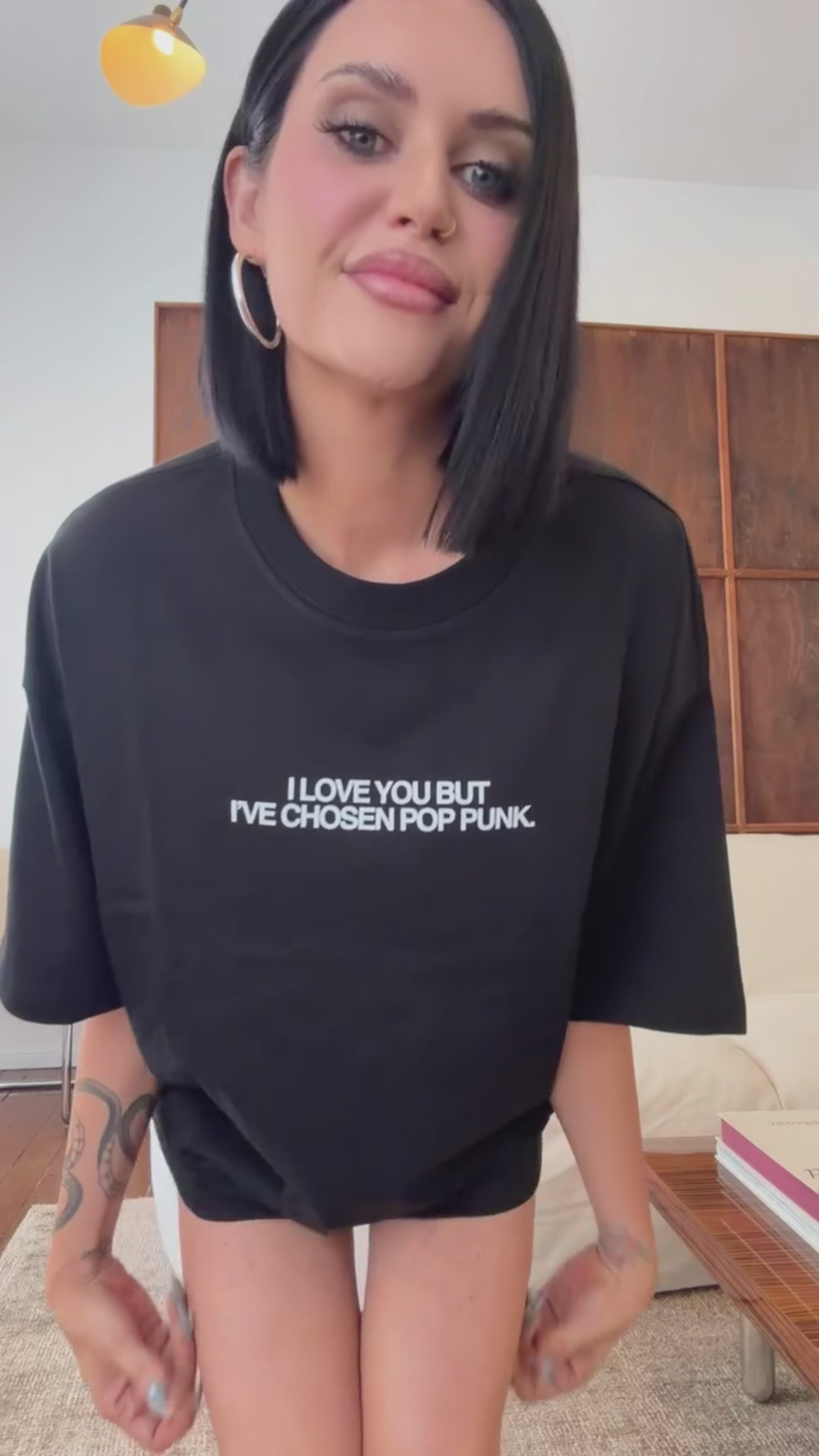 I'VE CHOSEN POP PUNK OVERSIZED TEE