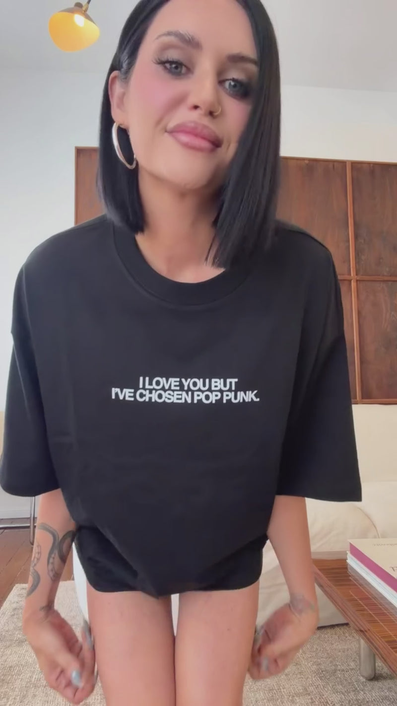 I'VE CHOSEN POP PUNK OVERSIZED TEE